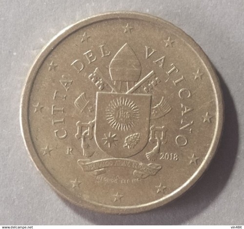 2018 vaticano moneta - -,
