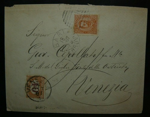 Bari 1887 segnatasse - segnatasse, del