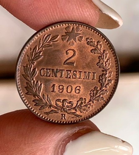 Valore centesimi 1906 - centesimi,