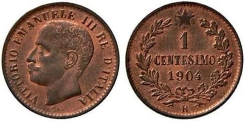 Centesimo 1904 valore raro - 1,