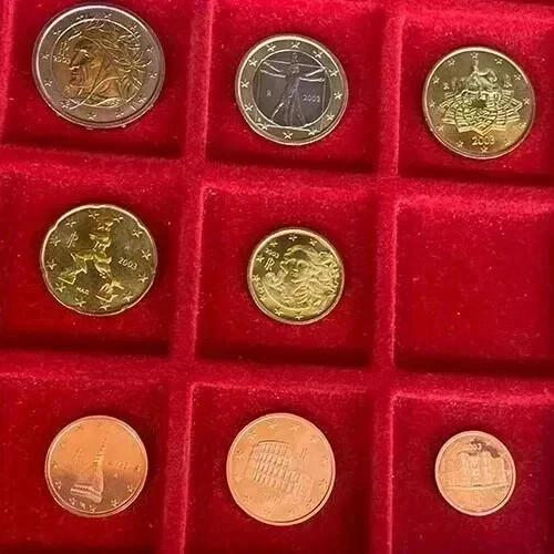 Italia serie euro - italia, fior