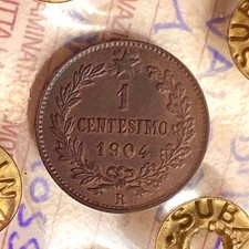 1 CENTESIMO 1904 VALORE FIOR