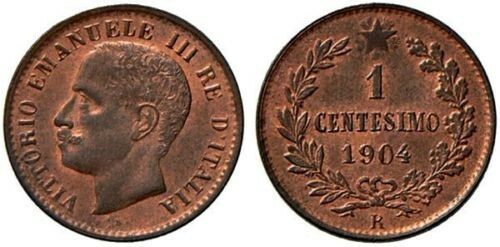 Centesimo 1904 valore raro - 1,
